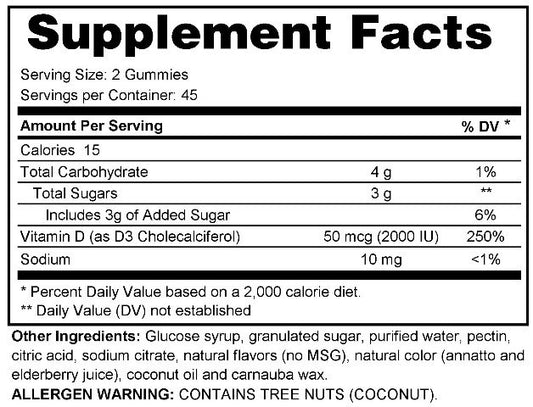 Vitamin D3 Gummies